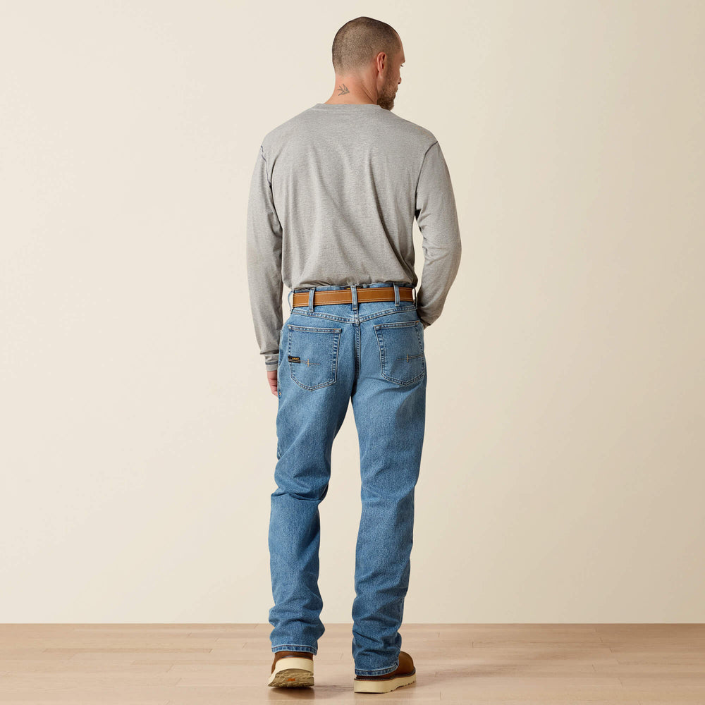 Ariat Rebar M4 Relaxed DuraStretch Basic Boot Cut Jean Men