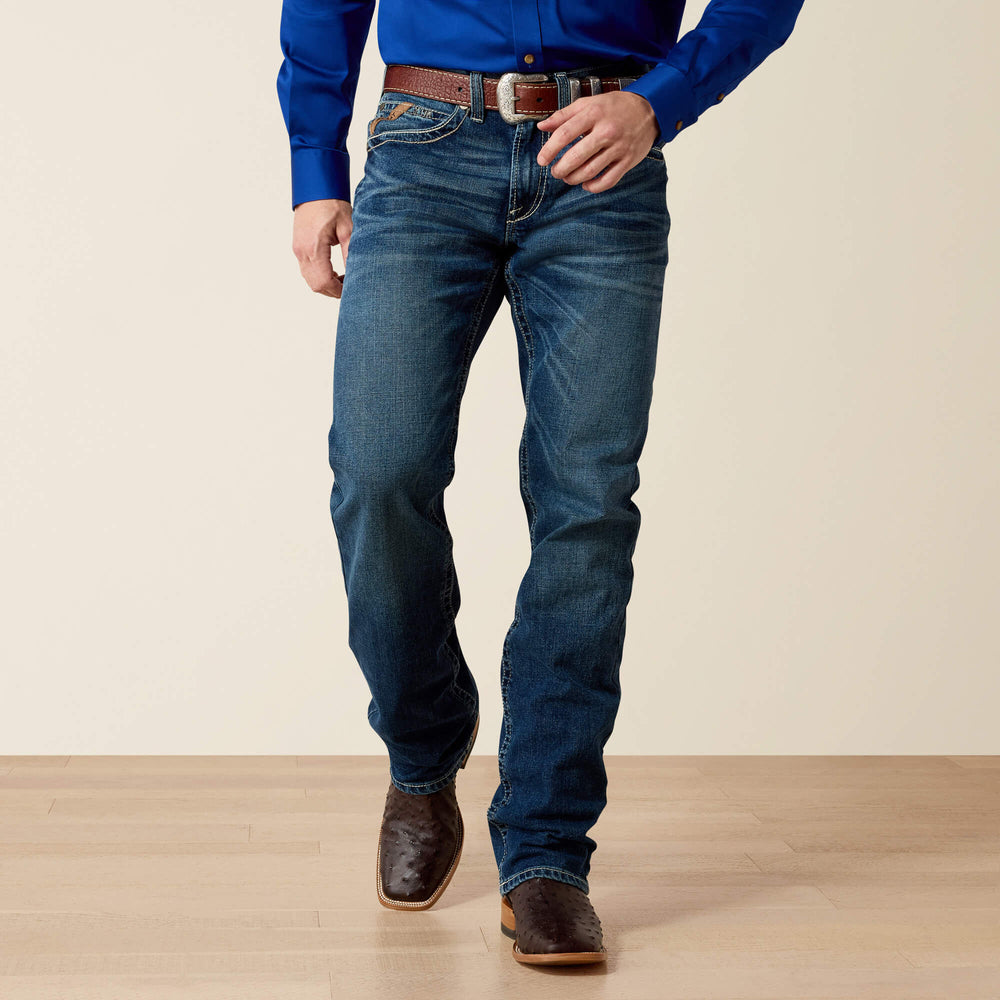 Ariat M2 Relaxed Stretch Adkins Boot Cut Jean Men|Trends