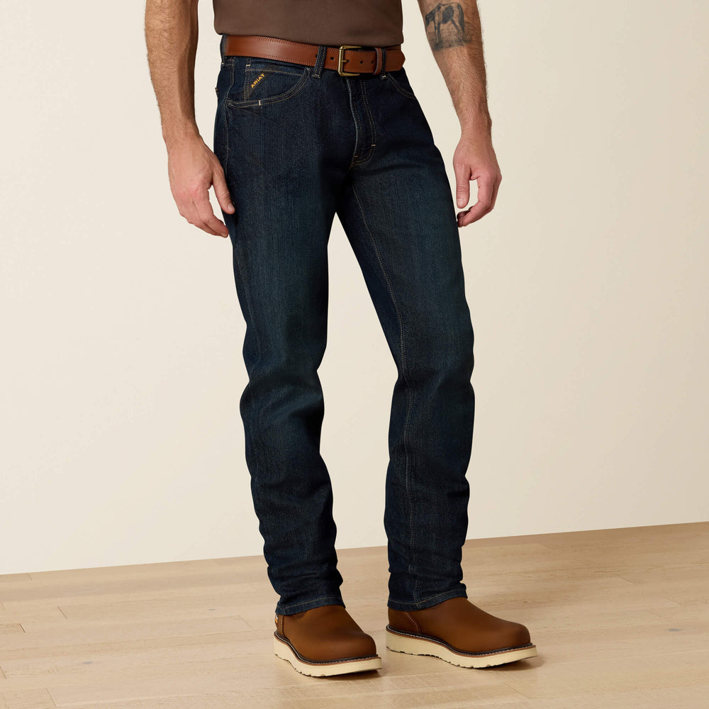 Ariat Rebar M4 Relaxed DuraStretch Basic Stackable Straight Leg Jean Men