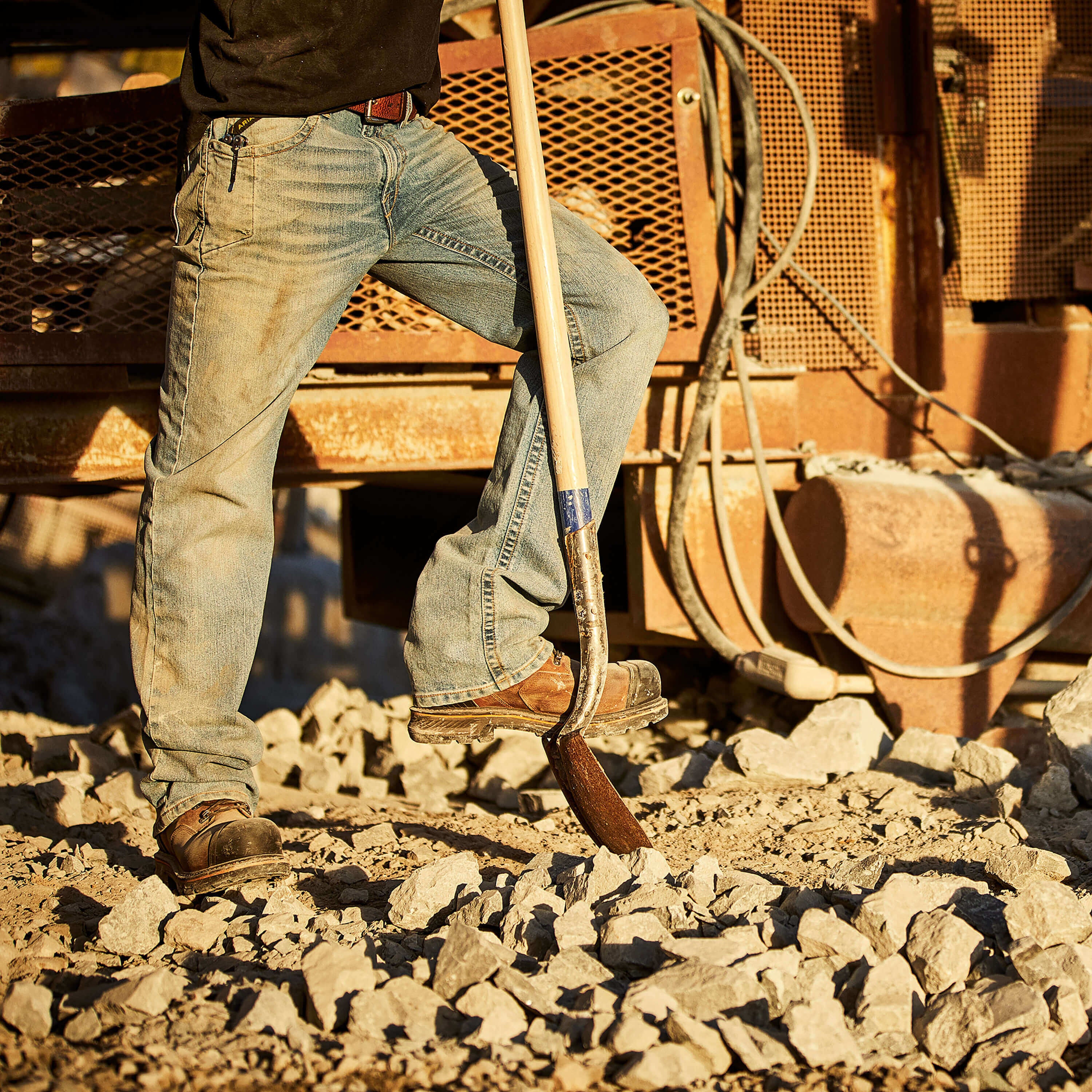 Ariat Rebar M5 Straight DuraStretch Edge Straight Leg Jean Men