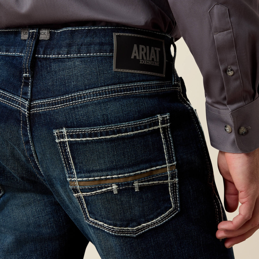 Ariat M5 Slim Stretch Coltrane Stackable Straight Leg Jean Men|Trends