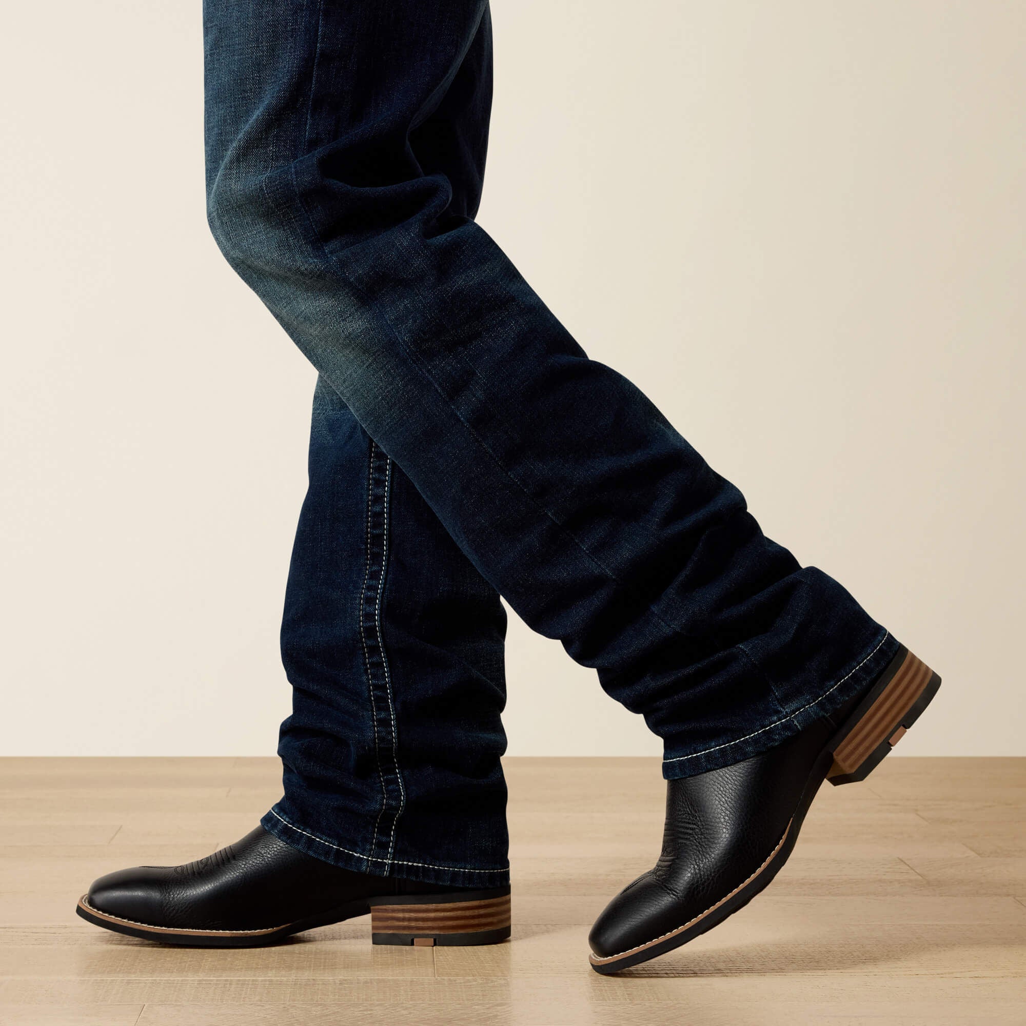 Ariat M5 Slim Stretch Coltrane Stackable Straight Leg Jean Men|Trends