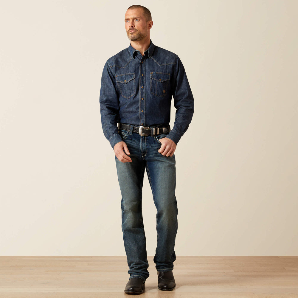Ariat M5 Slim Stretch Adkins Stackable Straight Leg Jean Men|Trends