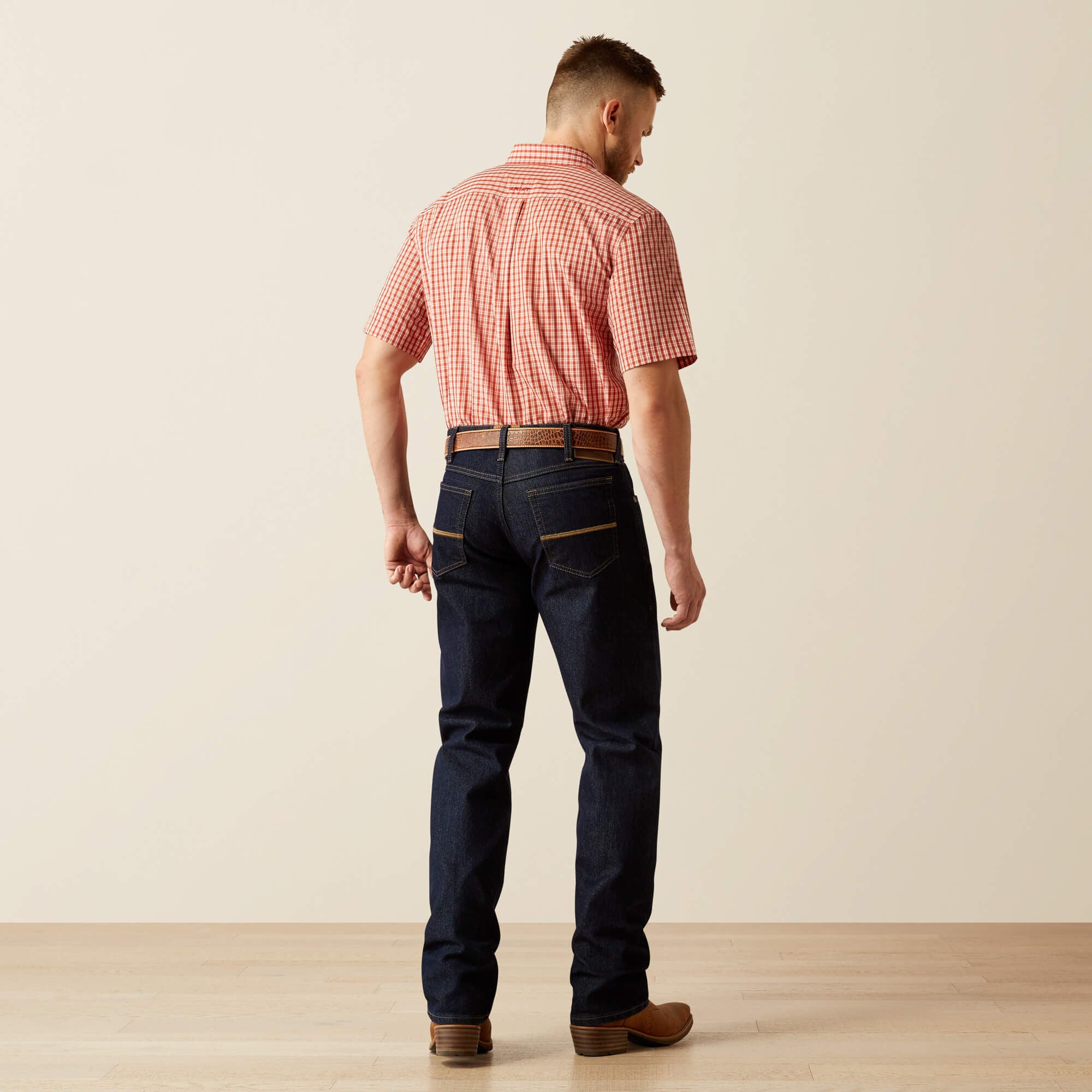Ariat M2 Traditional Relaxed Pro Series Ray Boot Cut Jeans Men|Trends