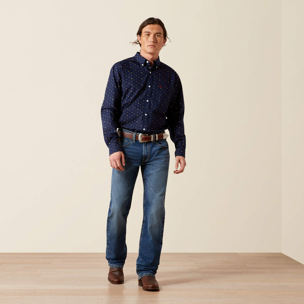 Ariat M5 Straight Calico Straight Leg Jean Men|Trends