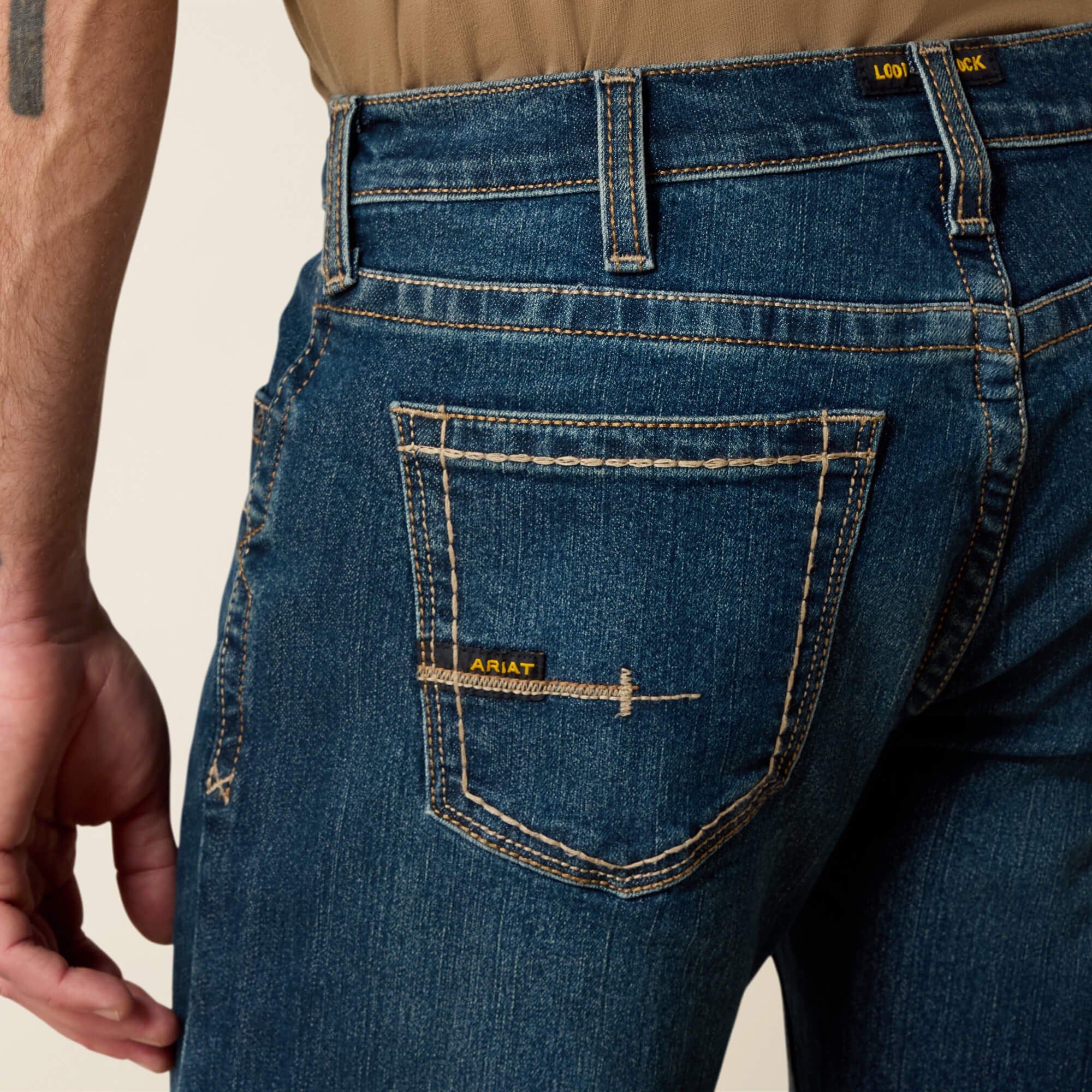 Ariat Rebar M7 DuraStretch Edge Stackable Straight Leg Jean Men