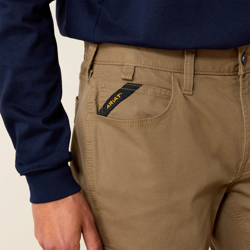 Ariat Rebar M4 Low Rise DuraStretch Made Tough Stackable Straight Leg Pant Men