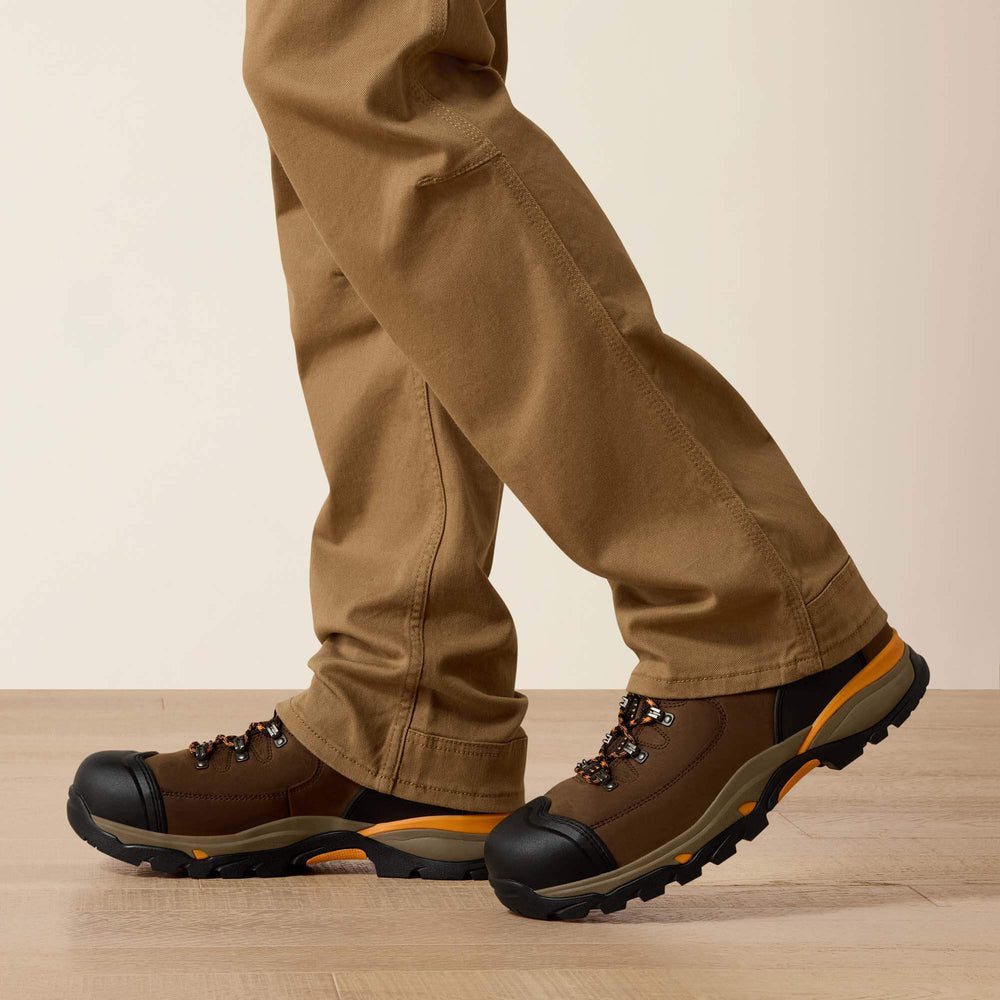 Ariat Rebar M4 Relaxed DuraStretch Washed Twill Dungaree Boot Cut Pant Men