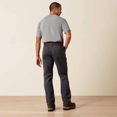 Ariat Rebar M4 Relaxed DuraStretch Washed Twill Dungaree Boot Cut Pant Men