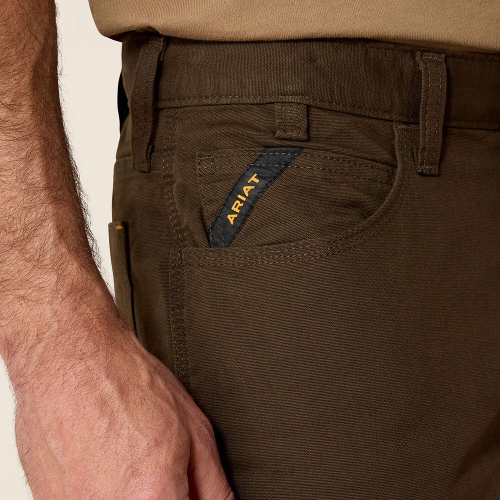 Ariat Rebar M4 Low Rise DuraStretch Made Tough Stackable Straight Leg Pant Men