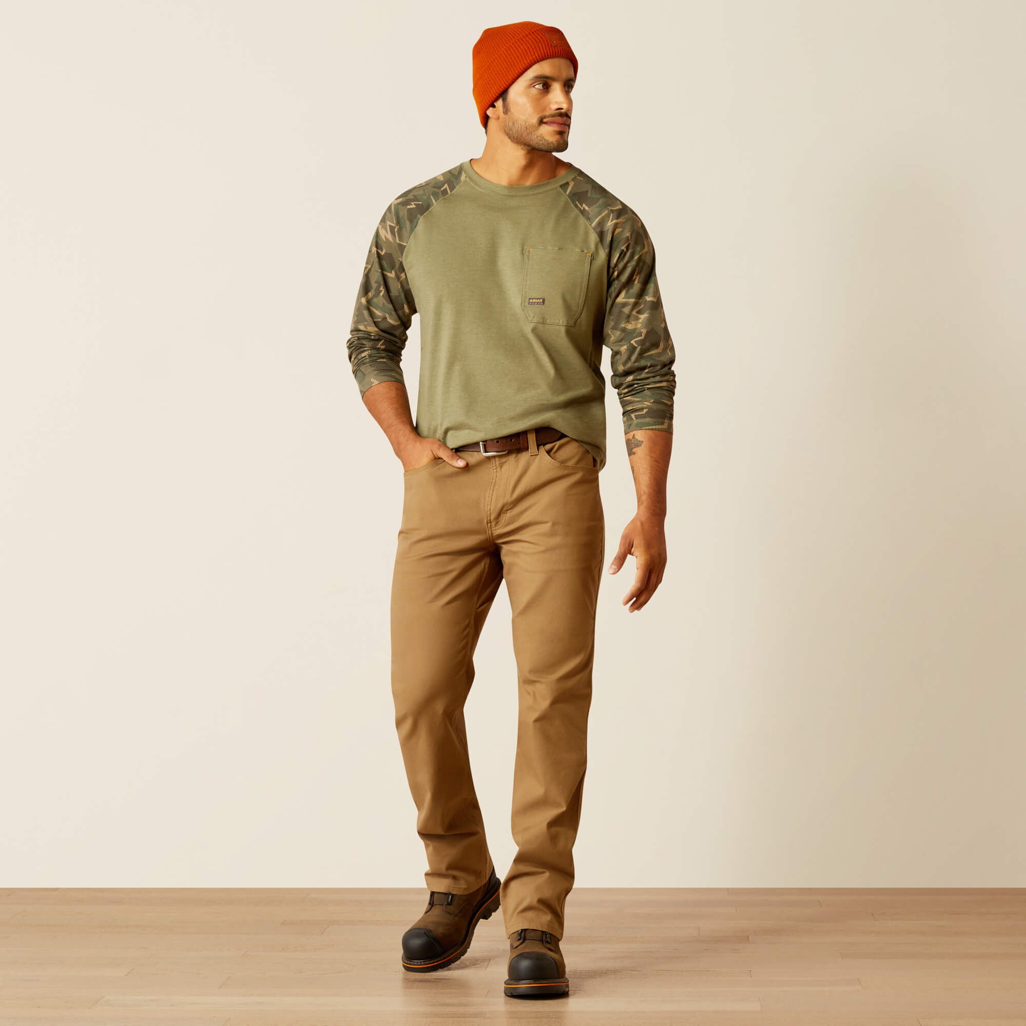 Ariat Rebar M5 Straight DuraStretch Made Tough Straight Pant Men