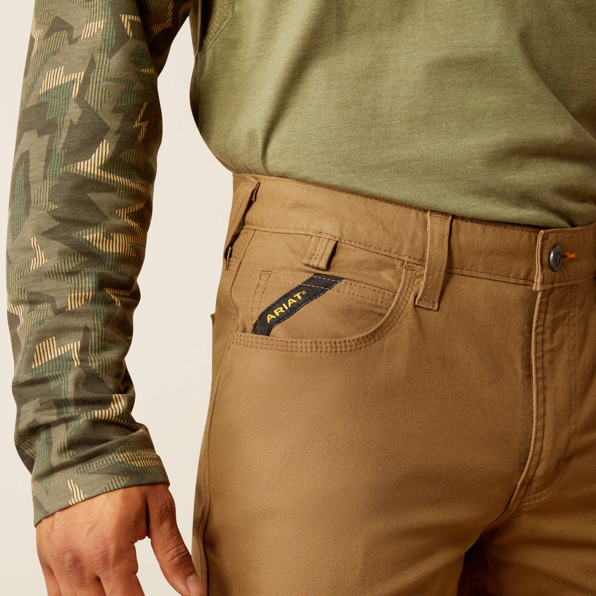 Ariat Rebar M5 Straight DuraStretch Made Tough Straight Pant Men