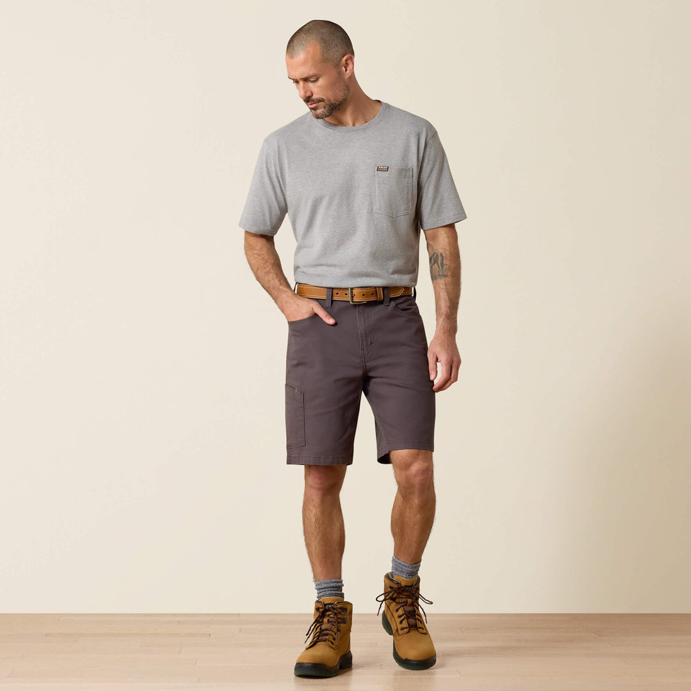 Ariat Rebar DuraStretch Made Tough 10" Short Men