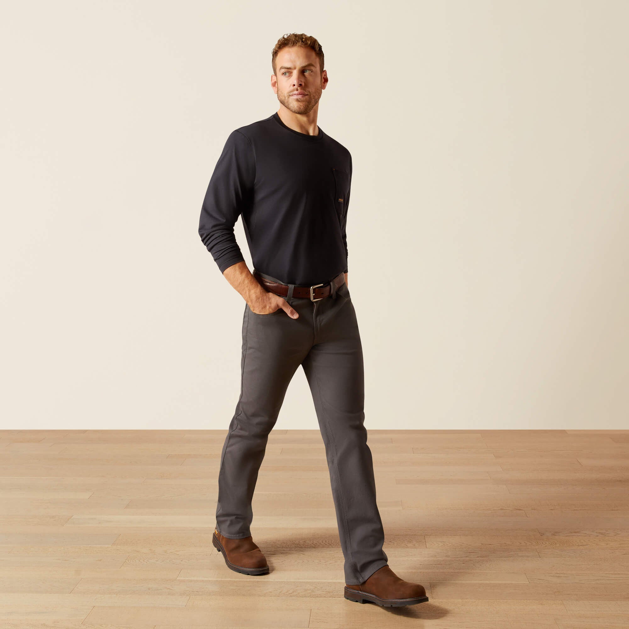 Ariat Rebar M5 Straight DuraStretch Made Tough Straight Pant Men