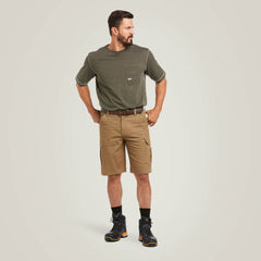 Ariat Rebar DuraStretch Made Tough Cargo 11" Short Men