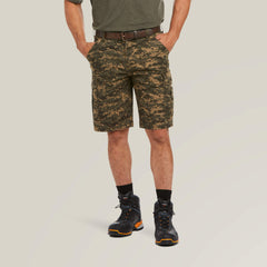 Ariat Rebar DuraStretch Made Tough Cargo 11" Short Men