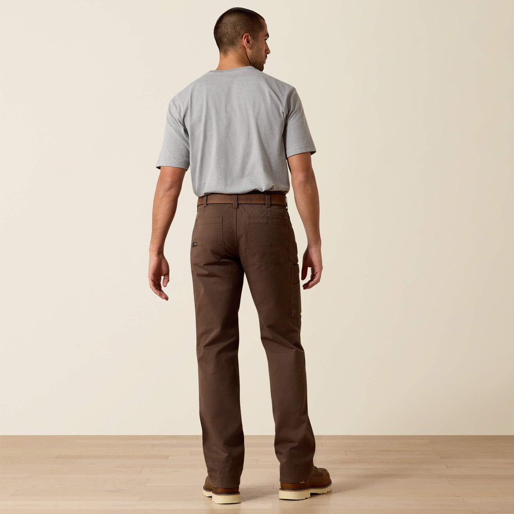 Ariat Rebar M5 Straight DuraStretch Washed Twill Dungaree Straight Leg Pant Men
