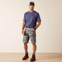 Ariat Rebar DuraStretch Made Tough Cargo 11" Short Men