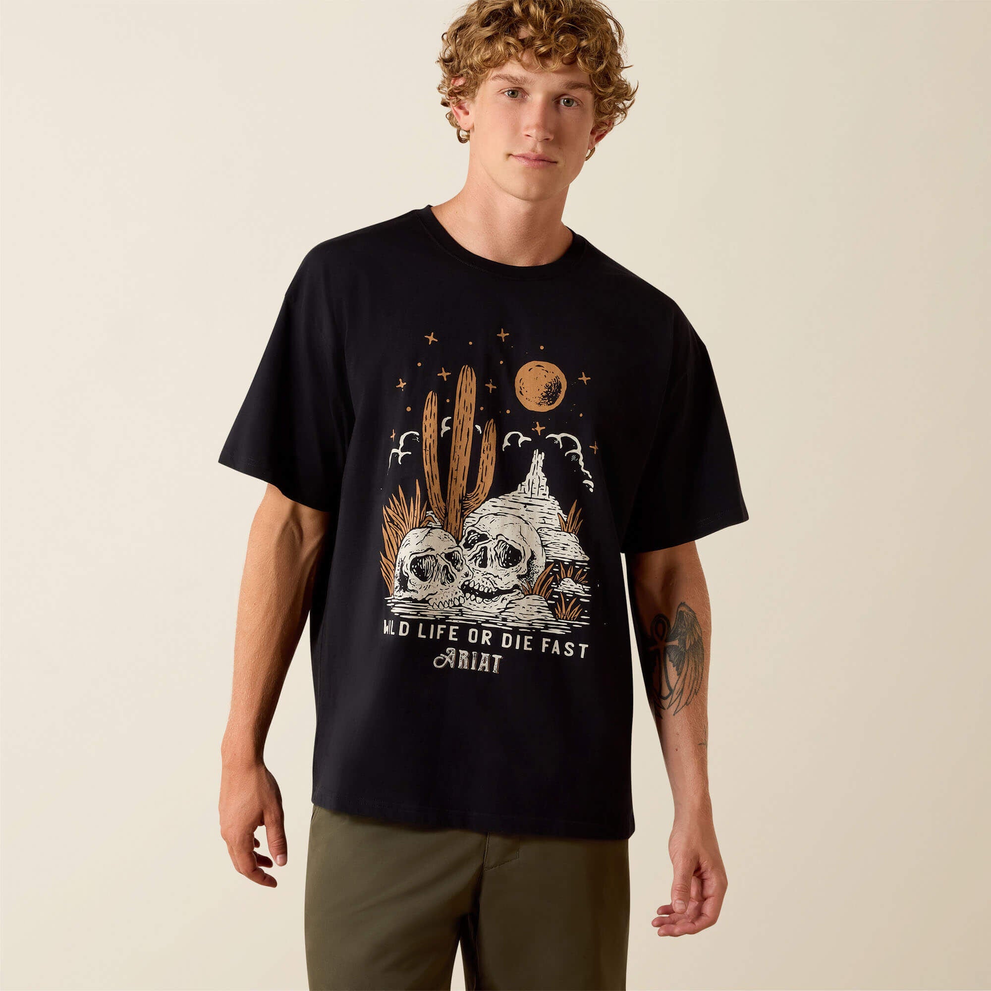 Ariat Wild Life Boxy T-Shirt Men