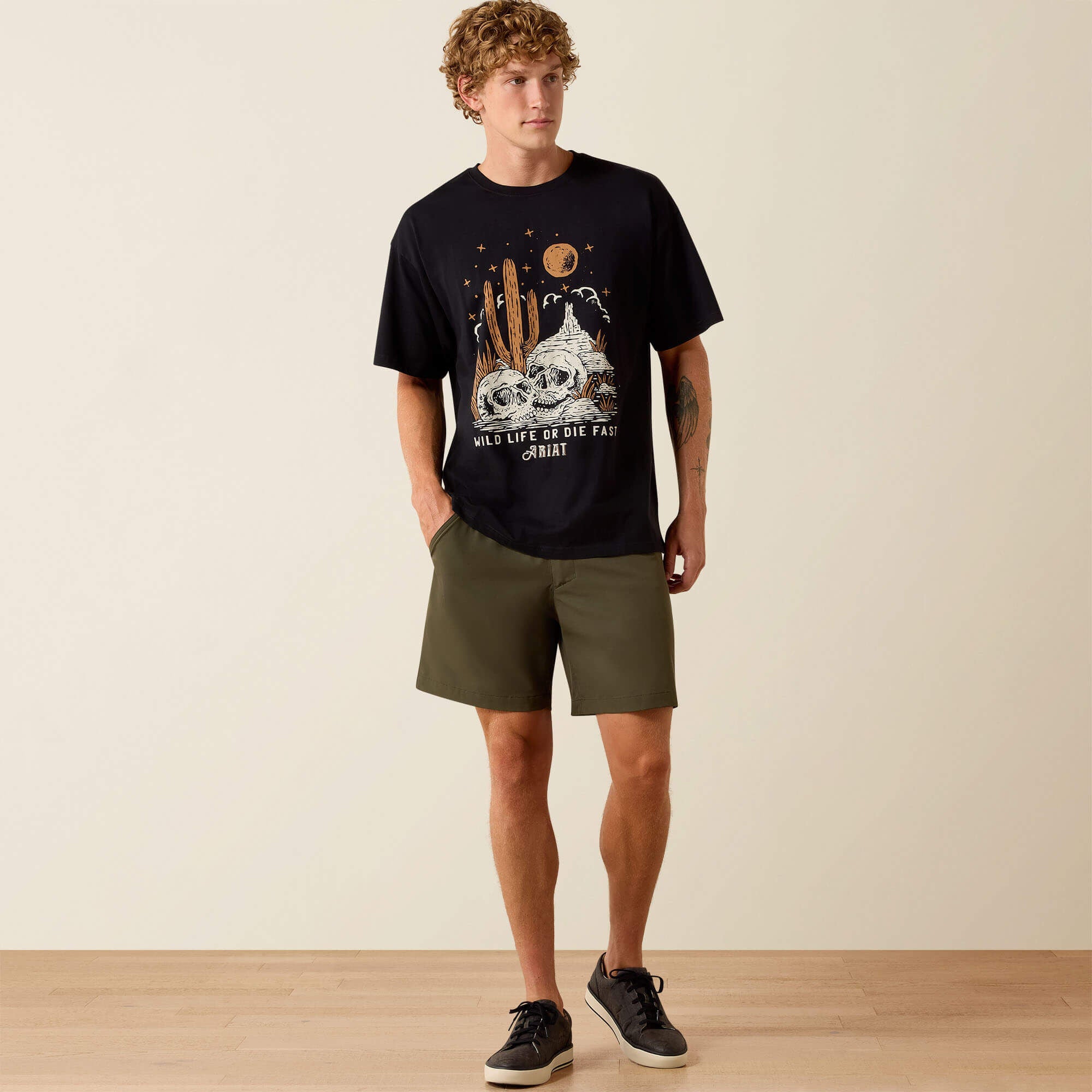 Ariat Wild Life Boxy T-Shirt Men