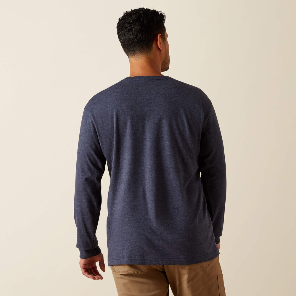 Ariat Rebar Cotton Strong Standard Logo Pocket T-Shirt Men