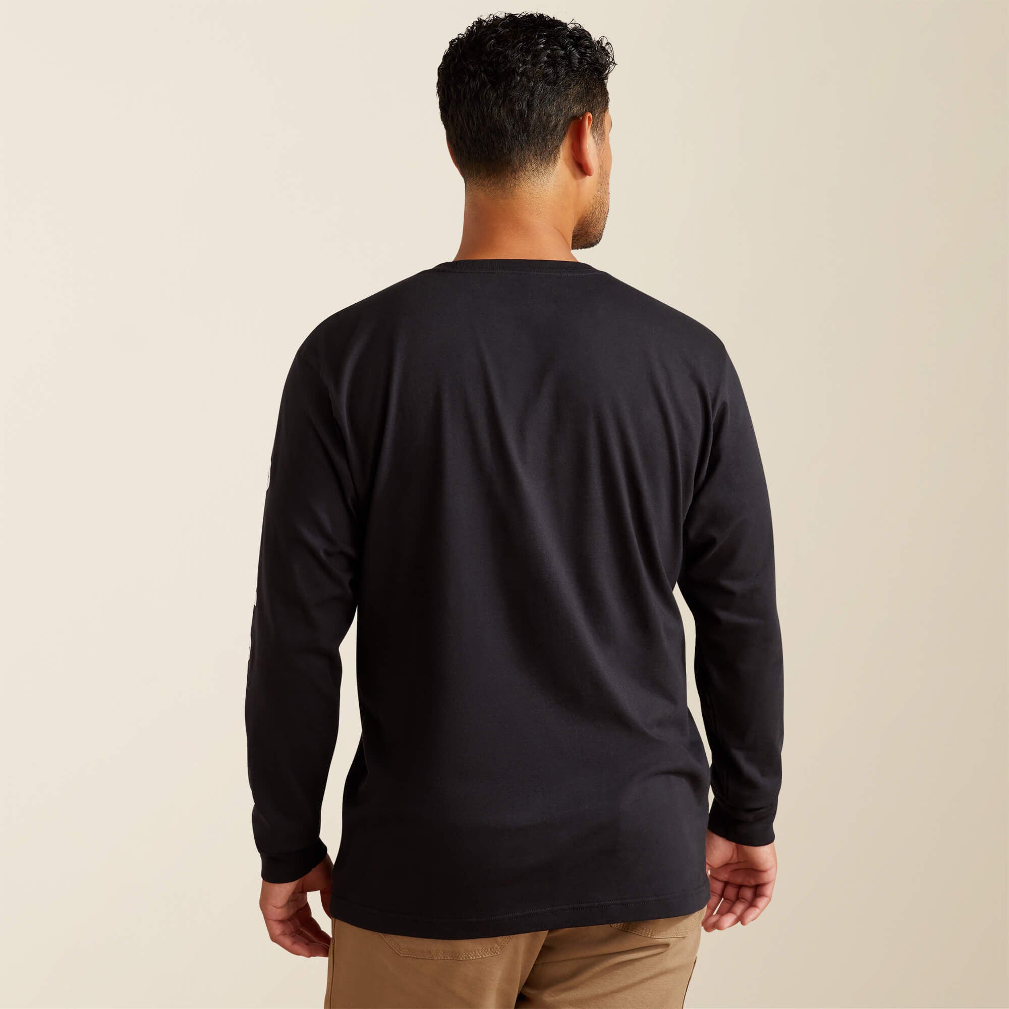 Ariat Rebar Cotton Strong Standard Logo Pocket T-Shirt Men