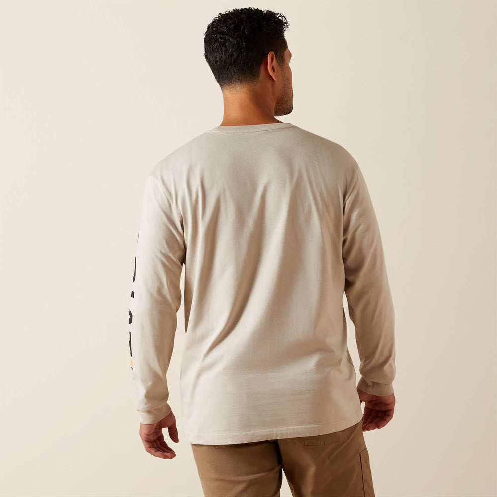 Ariat Rebar Cotton Strong Standard Logo Pocket T-Shirt Men