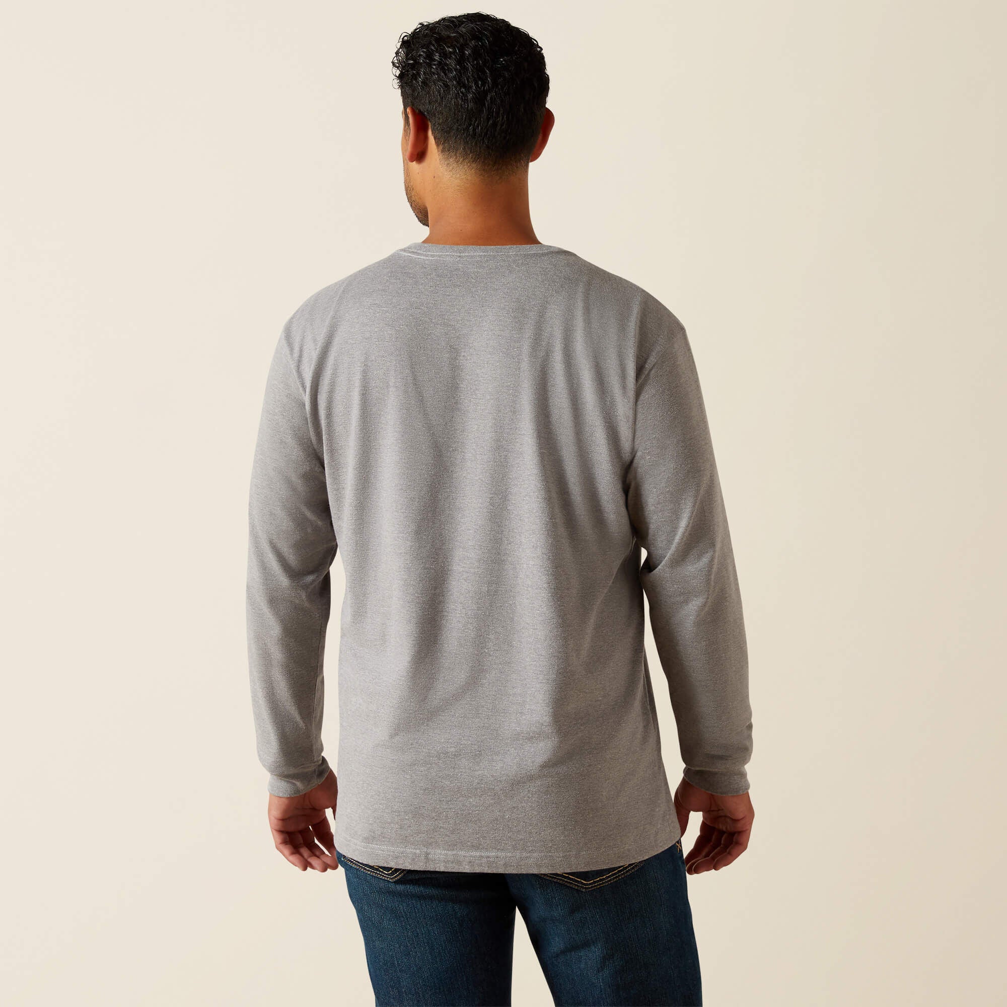 Ariat Rebar Cotton Strong Standard Logo Pocket T-Shirt Men