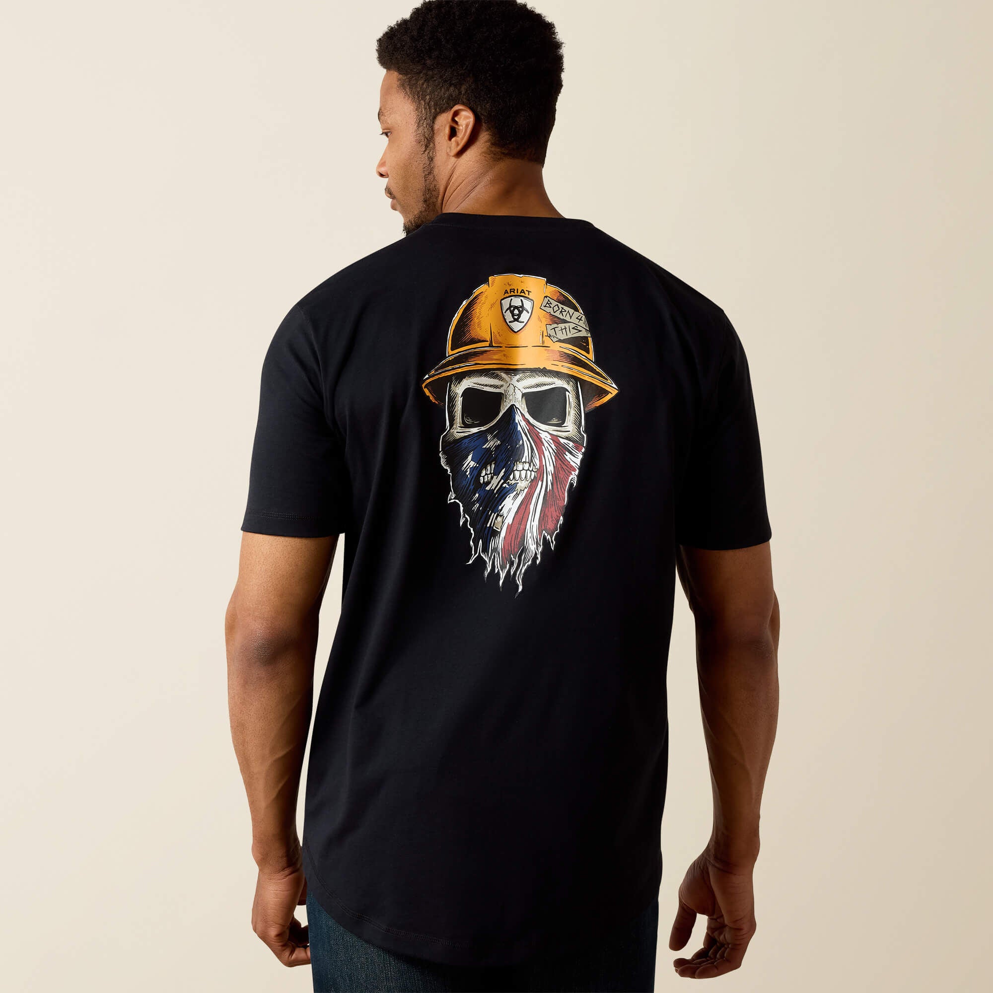 Ariat Rebar Workman Born For This T-Shirt Men