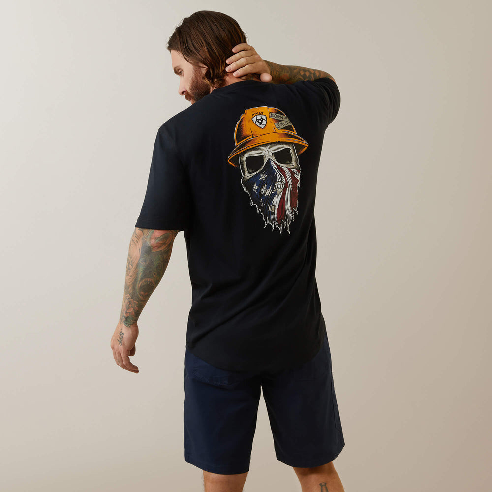 Ariat Rebar Workman Born For This T-Shirt Men