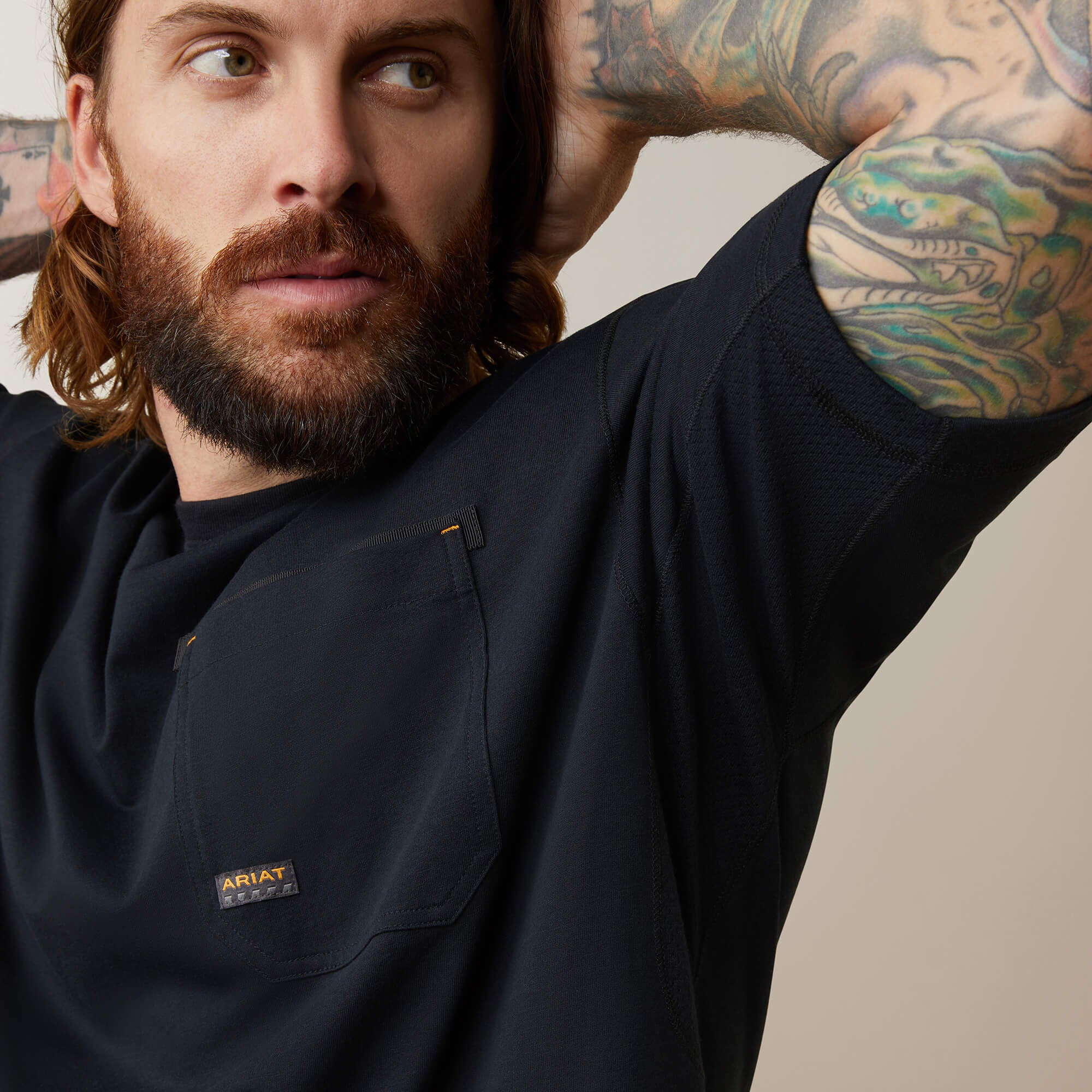 Ariat Rebar Workman Born For This T-Shirt Men
