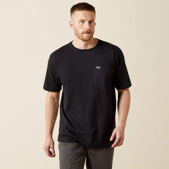 Ariat Rebar Cotton Strong Standard Pocket T-Shirt Men