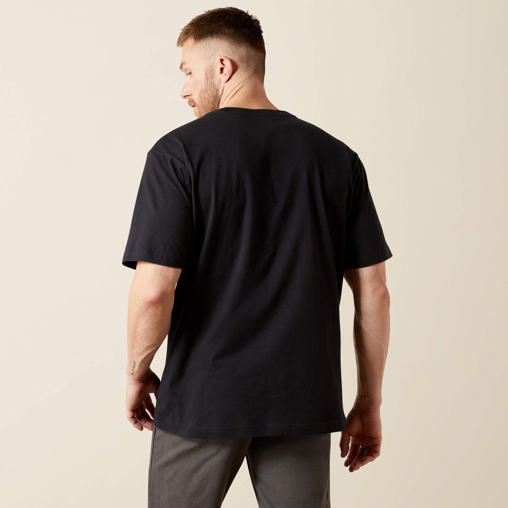 Ariat Rebar Cotton Strong Standard Pocket T-Shirt Men