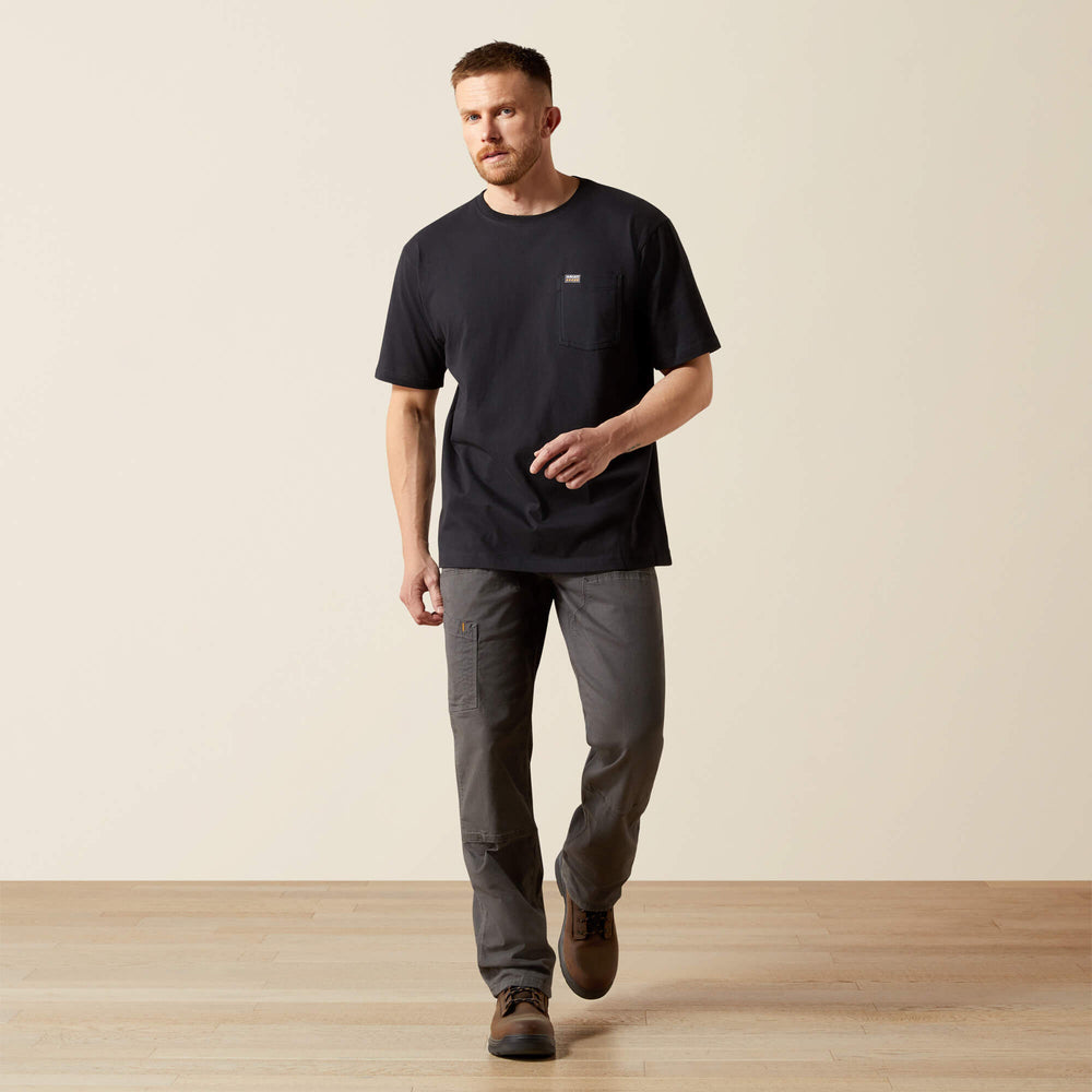 Ariat Rebar Cotton Strong Standard Pocket T-Shirt Men