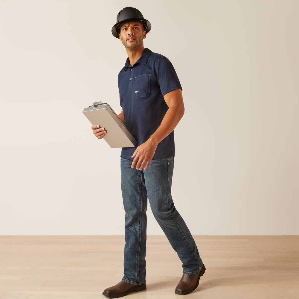 Ariat Rebar Foreman Polo Men