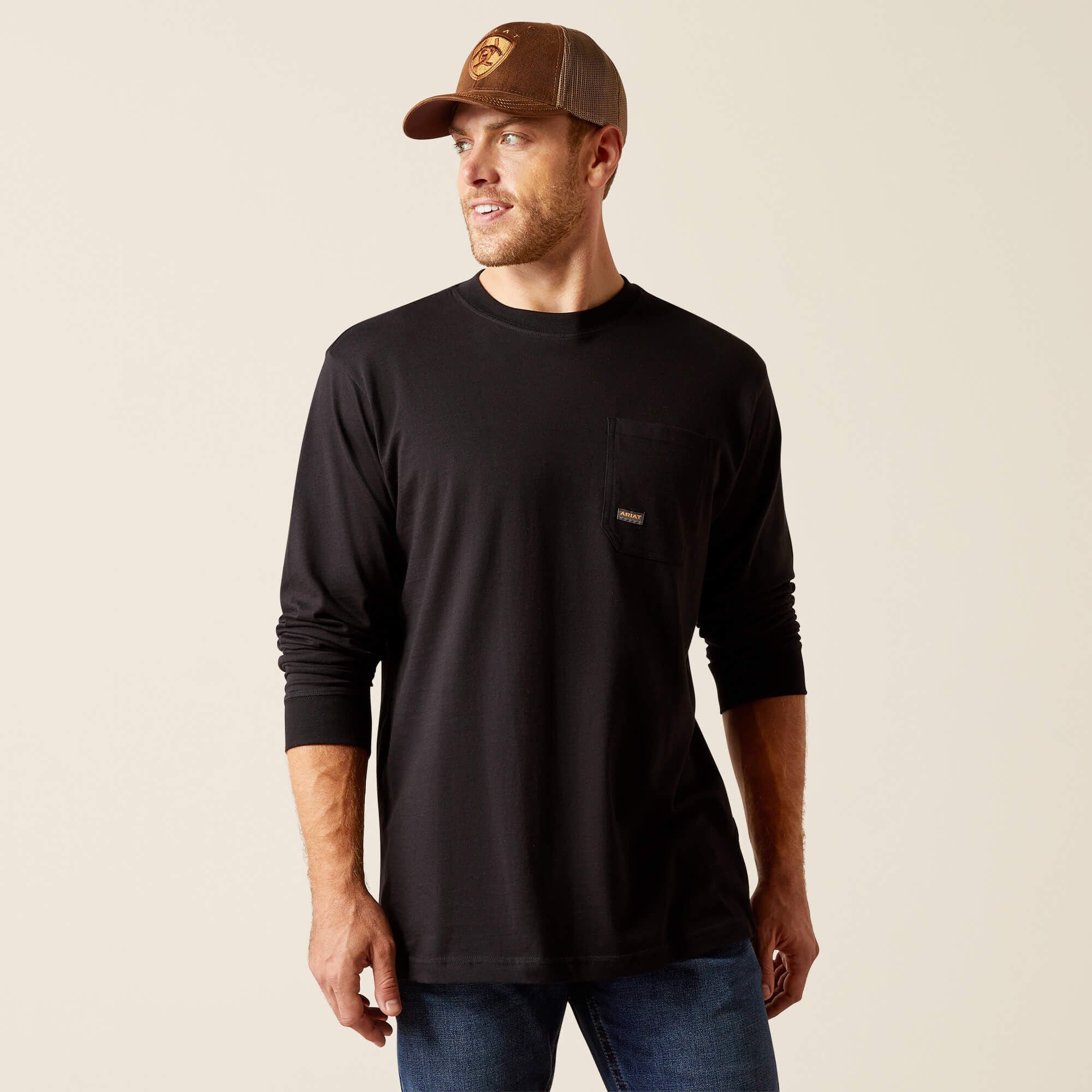 Ariat Rebar Cotton Strong WHLF T-Shirt Men
