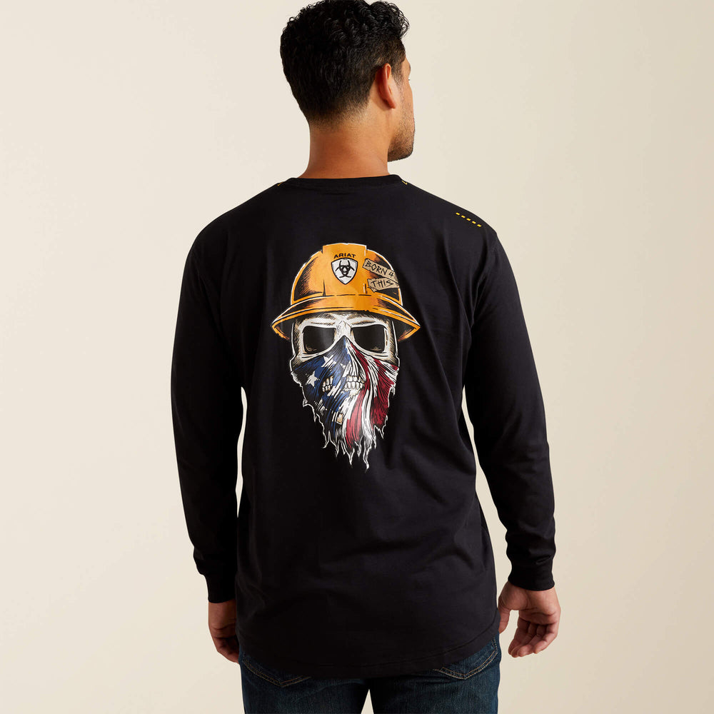 Ariat Rebar Workman Born For This T-Shirt Men