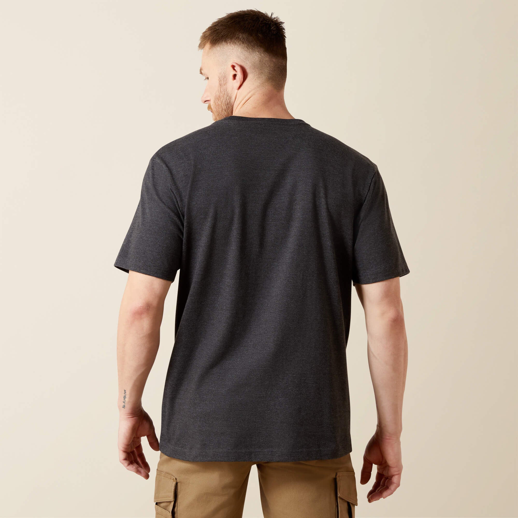 Ariat Rebar Cotton Strong Standard Pocket T-Shirt Men