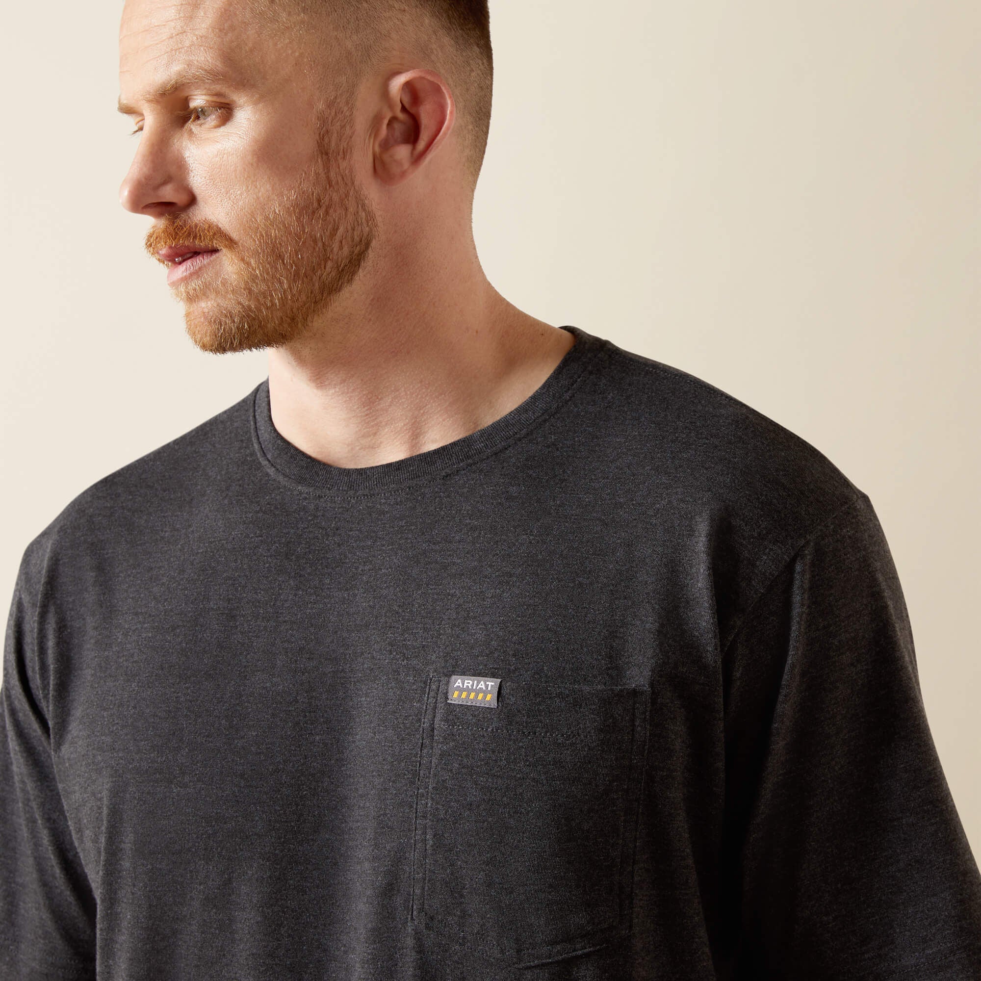 Ariat Rebar Cotton Strong Standard Pocket T-Shirt Men