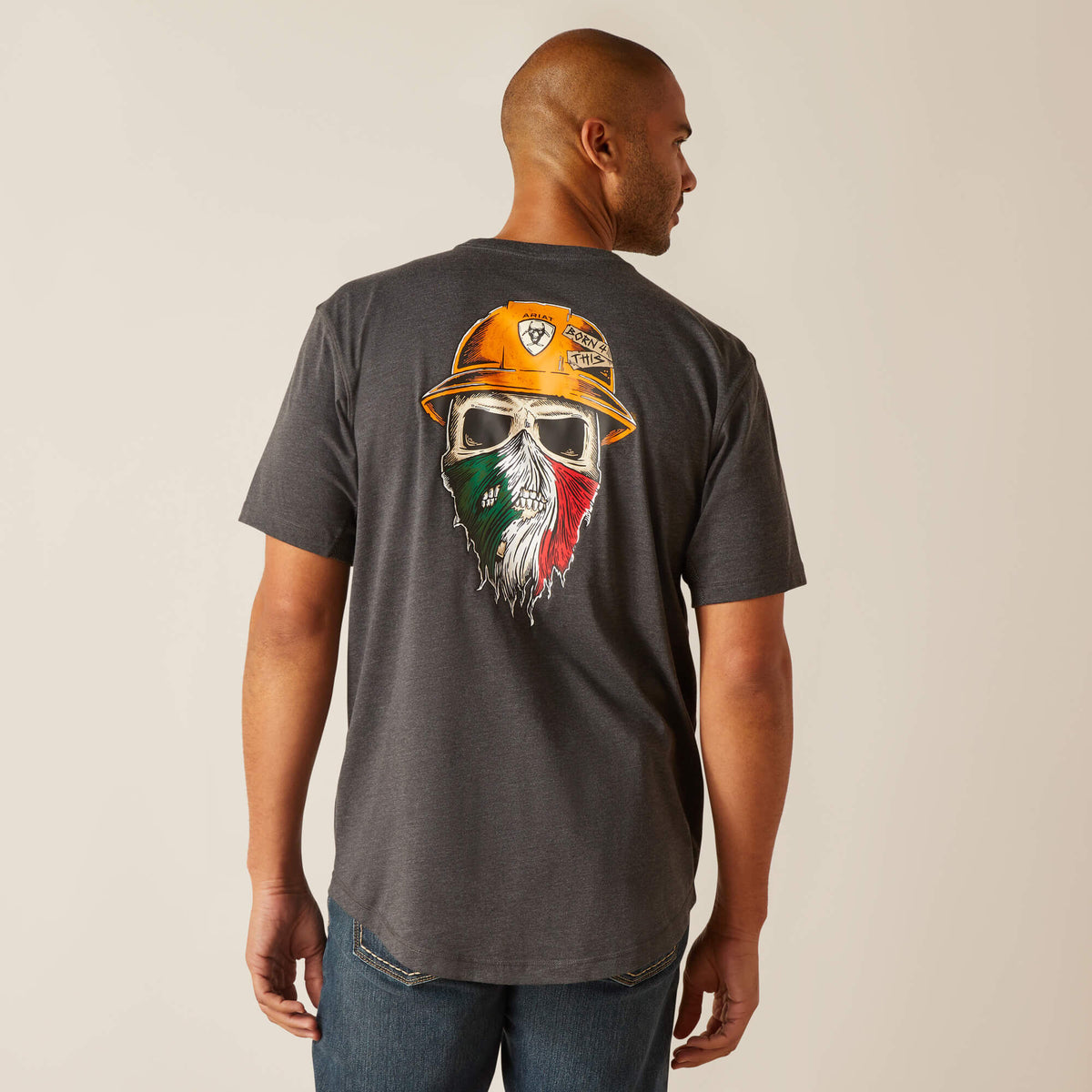 Ariat Rebar Workman Born For This T-Shirt Men