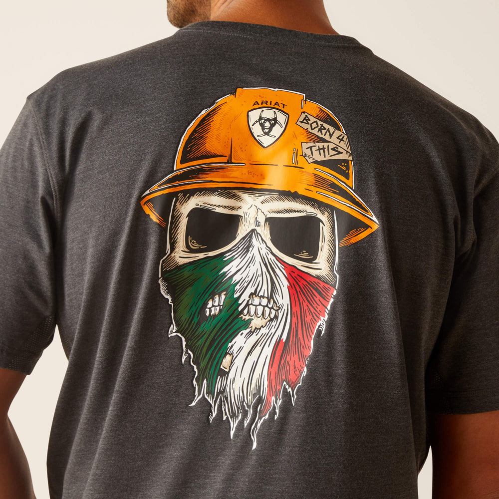 Ariat Rebar Workman Born For This T-Shirt Men