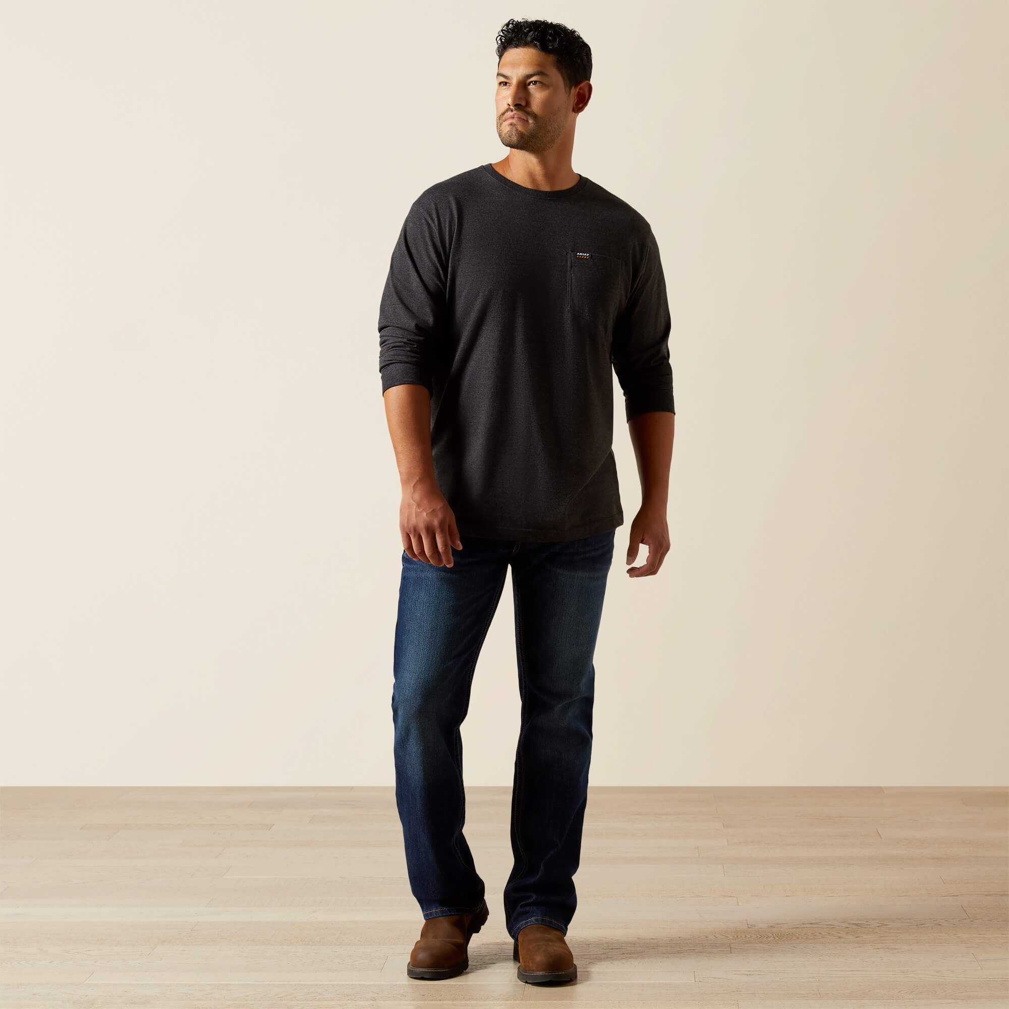 Ariat Rebar Cotton Strong Standard Pocket T-Shirt Men