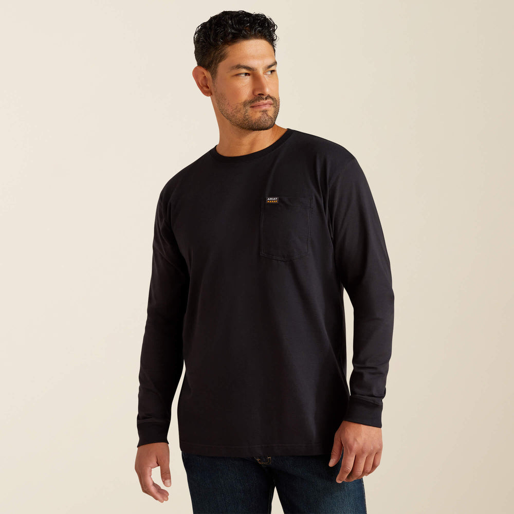 Ariat Rebar Cotton Strong Standard Pocket T-Shirt Men