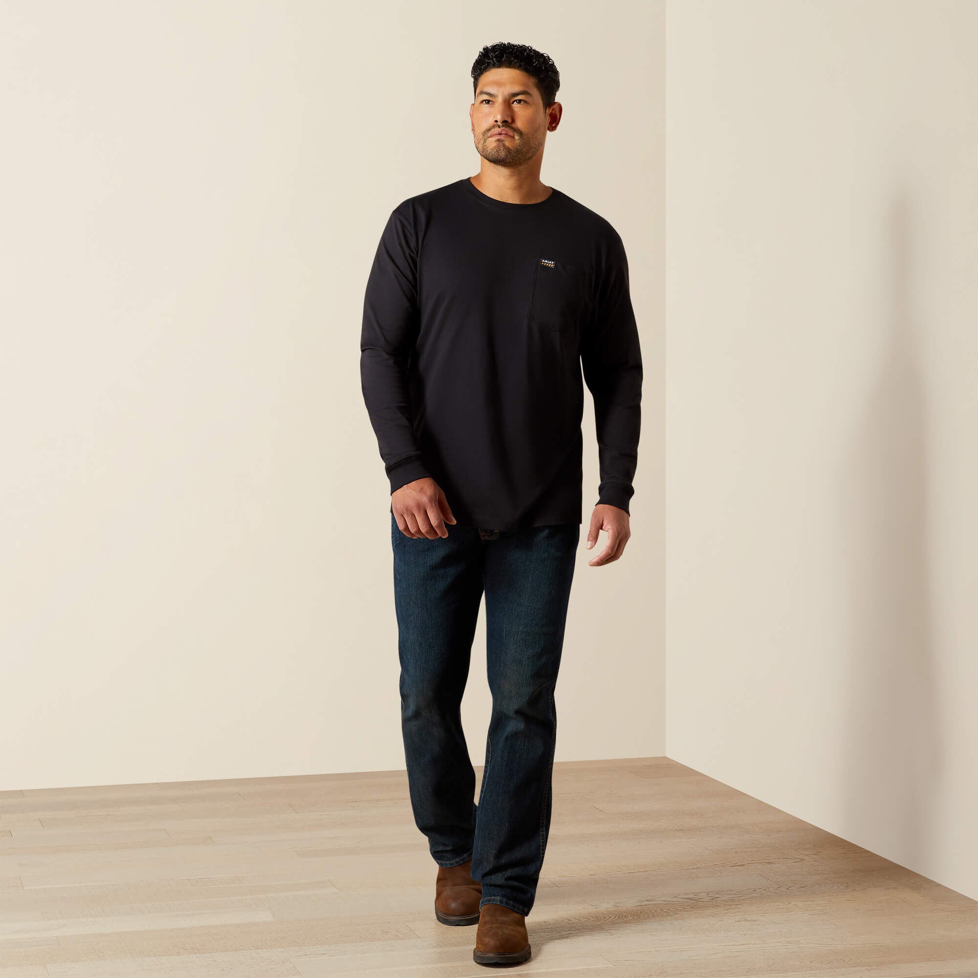 Ariat Rebar Cotton Strong Standard Pocket T-Shirt Men