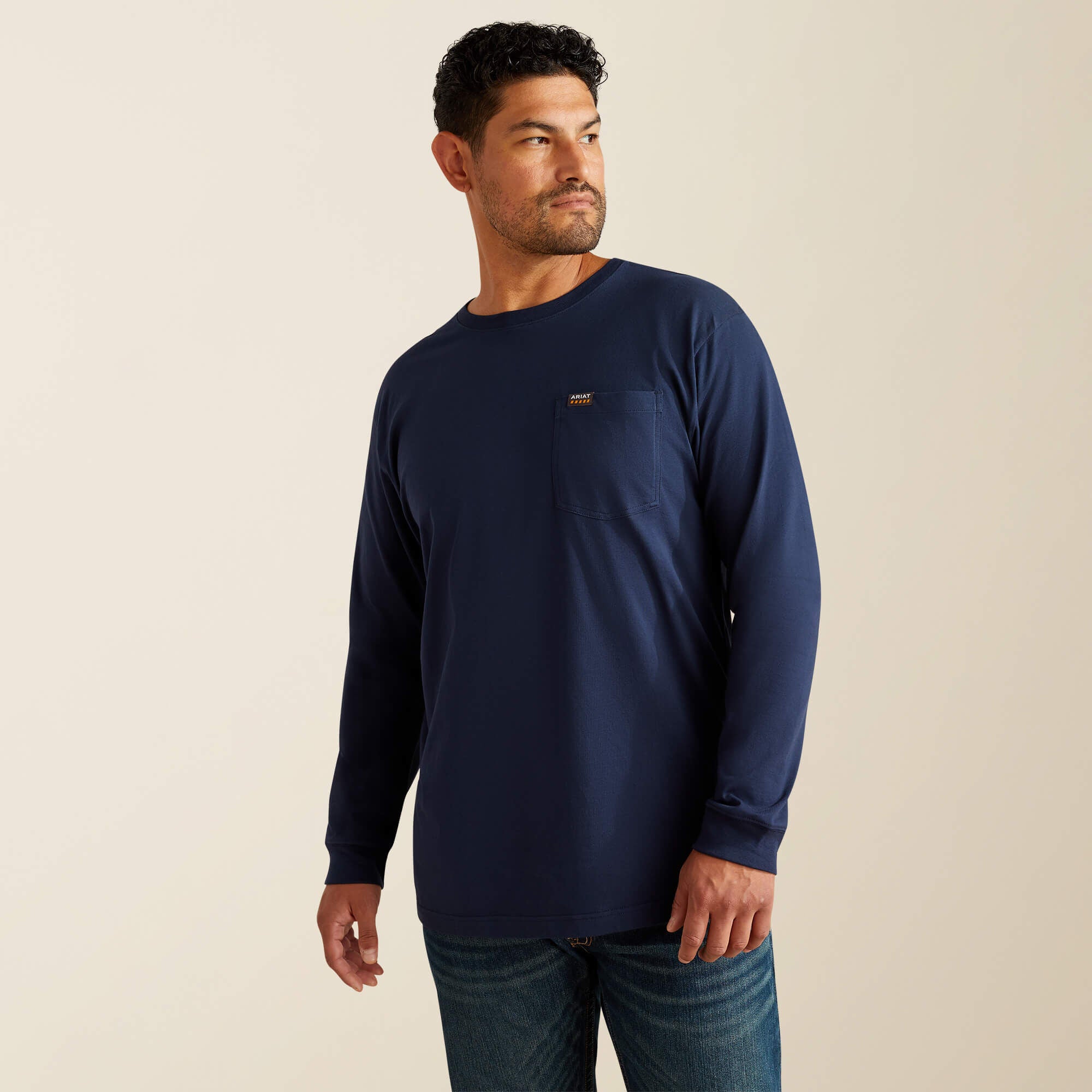 Ariat Rebar Cotton Strong Standard Pocket T-Shirt Men