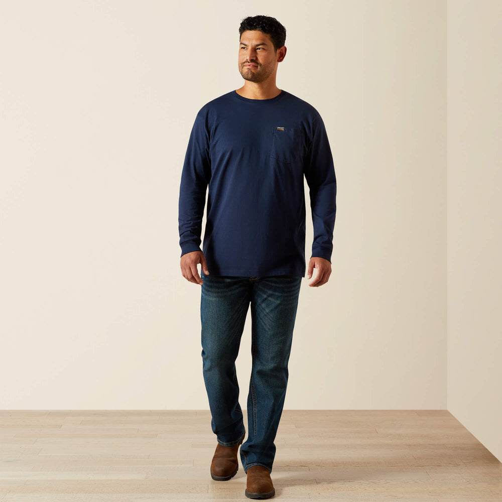 Ariat Rebar Cotton Strong Standard Pocket T-Shirt Men