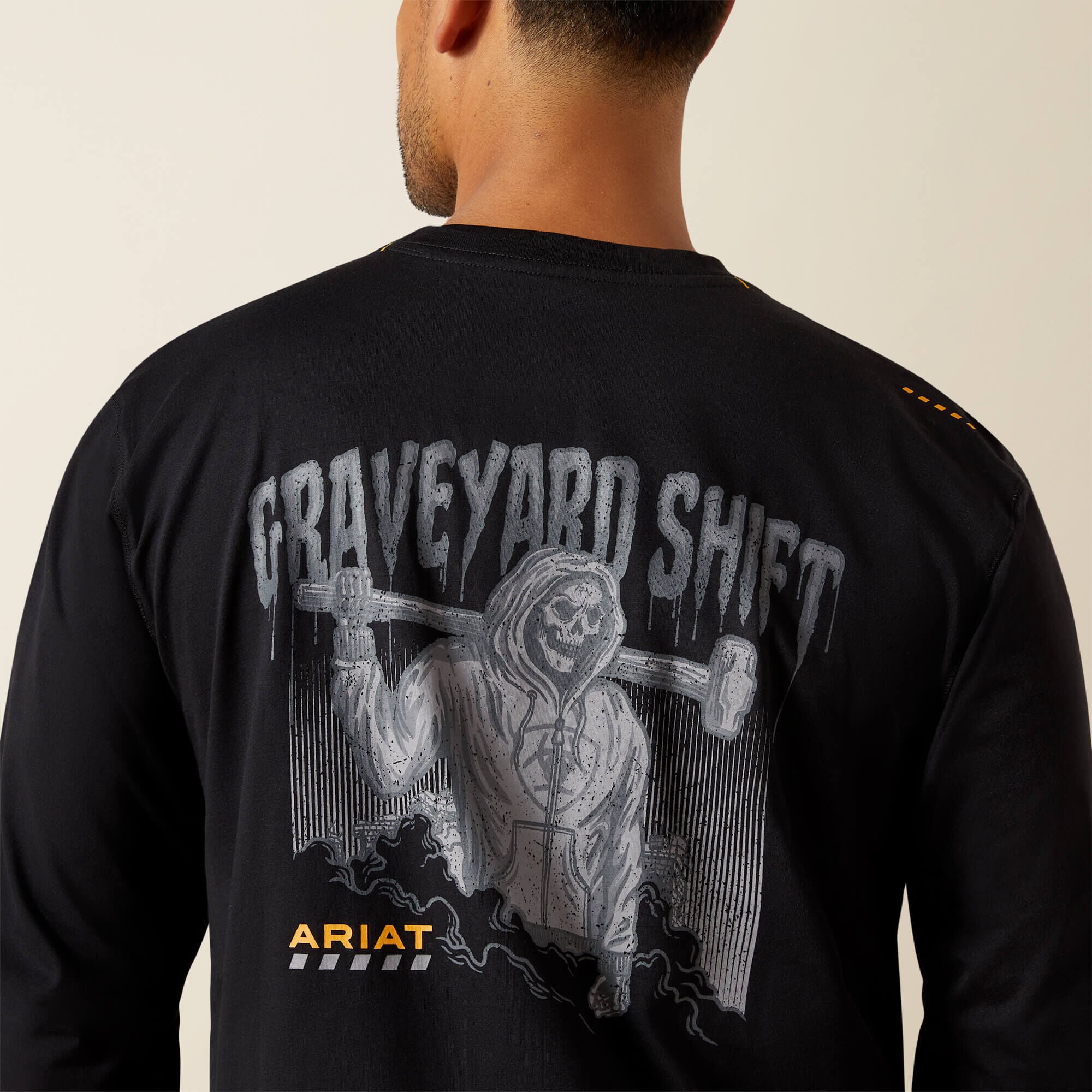Ariat Rebar Workman Graveyard T-Shirt Men