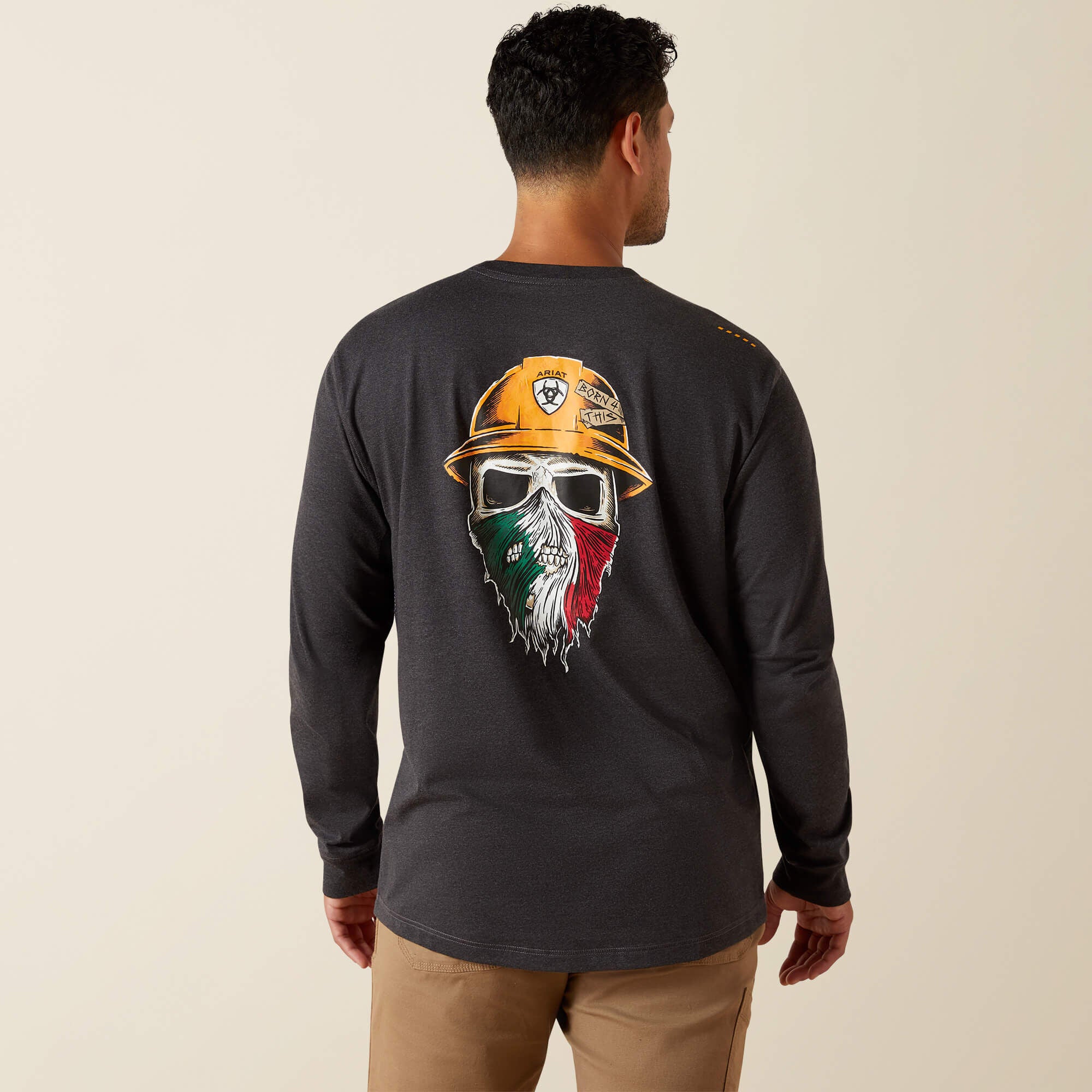 Ariat Rebar Workman Born For This T-Shirt Men