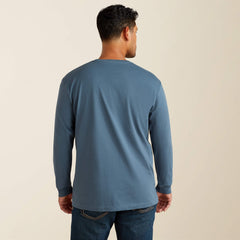 Ariat Rebar Cotton Strong Standard Logo Pocket T-Shirt Men