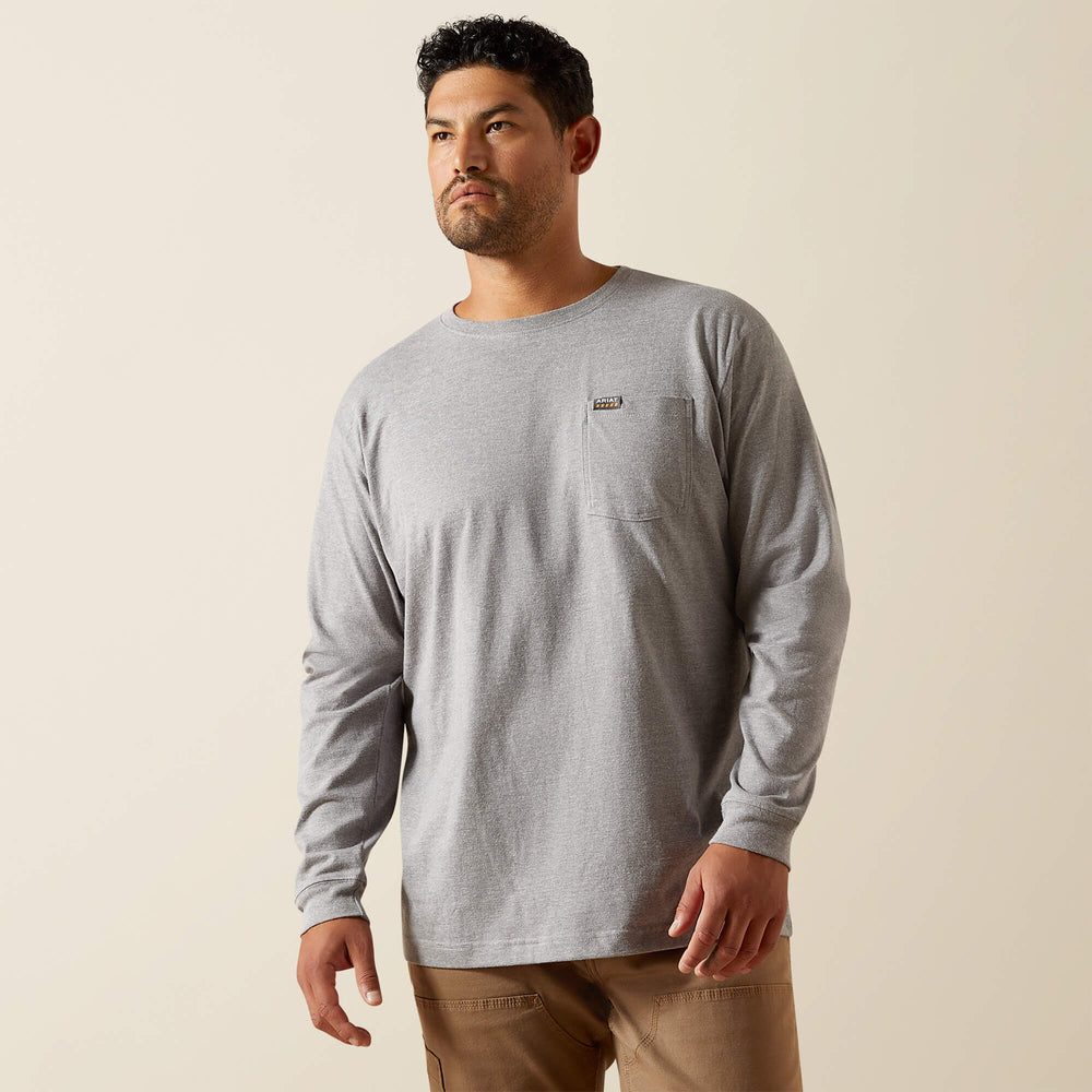 Ariat Rebar Cotton Strong Standard Pocket T-Shirt Men